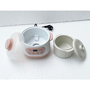 Nồi Nấu Cháo Chậm, Chưng Yến Dung Tích 1L Có Thể Hầm Xương, Nấu Cách Thủy Đa Năng Cho Gia Đình - Giao màu ngẫu nhiên - Hàng Chính Hãng