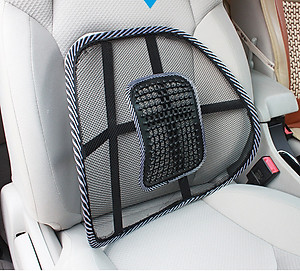 [COMBO 2 CHIẾC] Tấm Lưới Tựa Lưng Cho Văn Phòng , Học Sinh - Đệm Ghế Lưng Cho Tài Xế, Lái Xe Hỗ Trợ Cột Sống, Giảm Nhức Mỏi- Chính Hãng GROFA