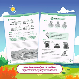 Combo Bổ trợ Toán - Tiếng Việt bài tập cơ bản và nâng cao lớp 3 (4 cuốn)