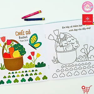 Sách Tô Màu Ngộ Nghĩnh – Đinh Tị Books (Nhiều chủ đề cho bé 3 - 6 tuổi)