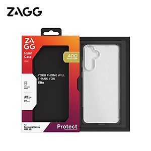 Ốp lưng ZAGG ESNTL Clear chống sôc dành cho cho Samsung M55 5G, hạn chế ố vàng - Hàng chính hãng