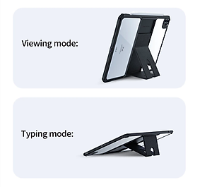 Ốp lưng chống sốc cho iPad Air 5 2022 10.9 inch chính hãng XUNDD có giá đỡ 3 chế độ - Hàng chính hãng