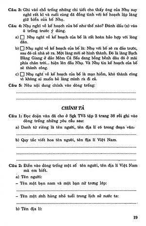 Sách Câu Hỏi Và Bài Tập Trắc Nghiệm Tiếng Việt Lớp 5 Tập 2