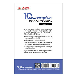 Sách 10 Ngày Có Thể Nói 1000 Câu Tiếng Hoa - Công Sở (Kèm CD)