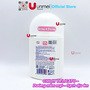 Dung dịch vệ sinh phụ nữ Chilly Delicato Dịu Nhẹ 200ml