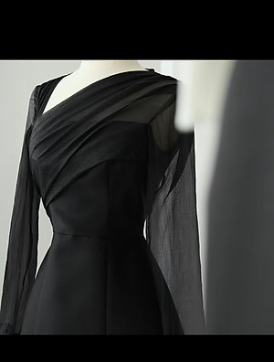 ĐẦM UMI KIỂU DÁNG XÒE,2 MÀU SANG CHẢNH,CHẤT LIỆU THOÁNG MÁT