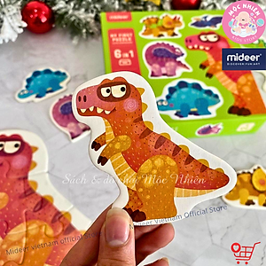 Đồ Chơi Xếp Hình Ghép Cặp Đầu Tiên Nhiều Chủ Đề - My First Puzzle Mideer Dành Cho Các Bé Trên 2 Tuổi