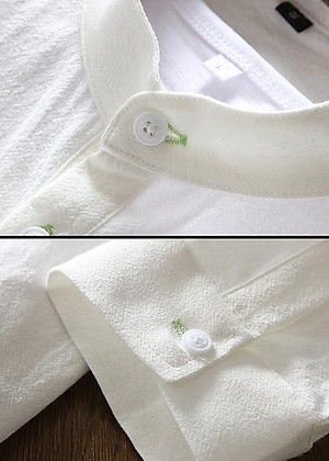 Áo Sơ Mi Nam Tay Lỡ Vài Đũi Phong Cách 455A