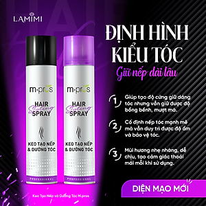 Keo Tạo Nếp Và Dưỡng Tóc M.pros 420ML