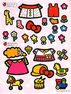 Sách Hello Kitty - Kế Hoạch Nghỉ Hè (Dán Hình)