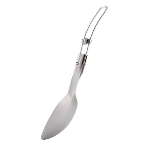 Muỗng soup titanium Keith Ti5308 gấp gọn size lớn