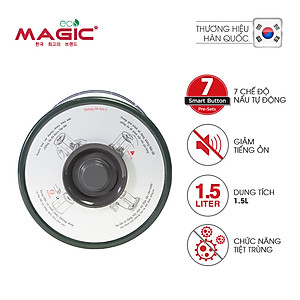 Máy Làm Sữa Hạt Đa Năng Giảm Tiếng Ồn Magic Eco AC -141 (1.5 Lít) - Hàng chính hãng