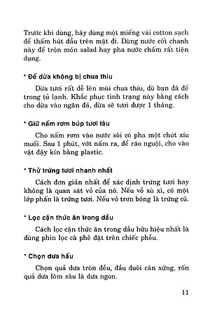 Sách Mẹo Vặt Trong Nhà Bếp
