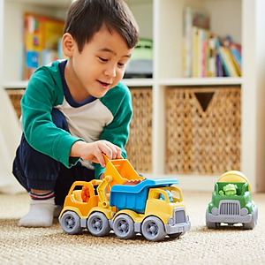 Bộ Đồ Chơi 3 Loại Xe Xây Dựng Green Toys Cho Bé Từ 2 Tuổi