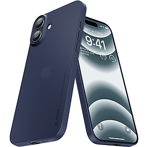 Ốp lưng dành cho iPhone 16 Pro Max, iPhone 16 Pro, iPhone 16 Plus, iPhone 16 hiệu Memumi siêu mỏng 0.3mm, thiết kế tối giản, chống vân, chống sốc, bảo vệ camera cao cấp - Hàng chính hãng.