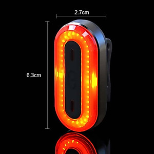 Led Đuôi Chớp Nhấp Nháy Xe Đạp BK400 100 Lumens Độ Sáng Cao 6 Chế Độ Sạc Điện USB MaiLee