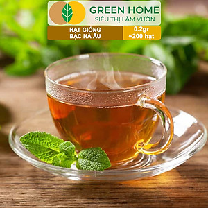 Hạt Giống Bạc Hà Âu Greenhome, Gói 0,1gr, Húng Lũi Dễ Trồng Quanh Năm, Nảy Mầm Cao, Thu Hoạch Nhanh, Năng Suất Cao G02