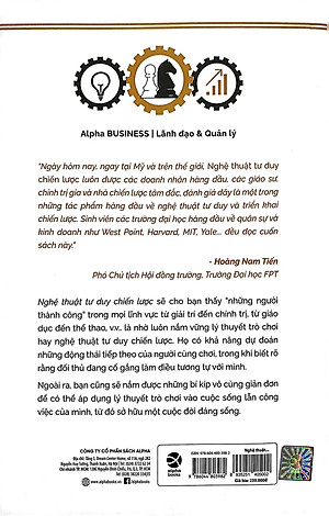 Sách Nghệ Thuật Tư Duy Chiến Lược