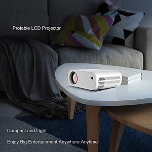 Máy chiếu mini cheerlux C10 WIFI kết nối với điện thoại ios, adnroid. Hàng chính hãng.