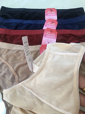 Combo 5 Quần Lót Nữ Bông Ép Mềm Mại Belle 2389 – Ôm Dáng, Thoáng Mát, Size Đa Dạng