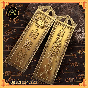 Thẻ Kim Bài đồng cao cấp trấn trạch - Đồng vàng