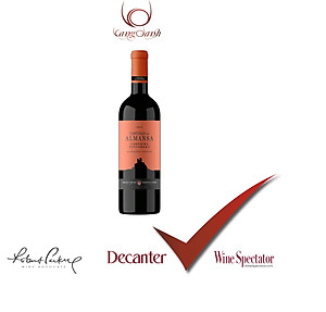 Rượu Vang Organic hữu cơ Castillo de Almansa Coleccion Garnacha Tintorera (Tây Ban Nha) kèm túi giấy,đồ khui