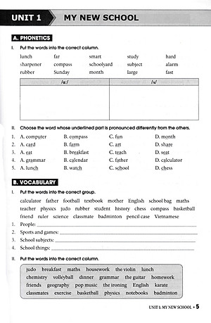 Bài Tập Thực Hành Tiếng Anh 6 (Dùng Kèm SGK Tiếng Anh 6 Global Success) (HASA)