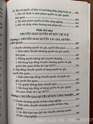 Quyền sở hữu trí tuệ, bảo vệ và chuyển giao (Sách chuyên khảo)