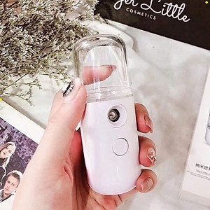 Máy Xông Làm Đẹp Da Mặt Máy xông hơi mặt Máy Xông Tinh Dầu Mặt Mũi Họng Mini Hàng Chính Hãng - Xông Hơi Thảo Dược Tại Nhà - An Toàn Hiệu Quả  (BẬT: BẤM NÚT 2 LẦN)