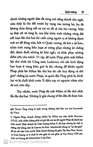 Sách Quân Vương – Thuật Cai Trị (Tái Bản)