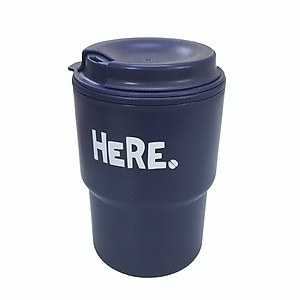 Combo 02 cốc giữ nhiệt có nắp xoay HERE 320ml cao cấp tiện dụng - Hàng nội địa Nhật Bản.