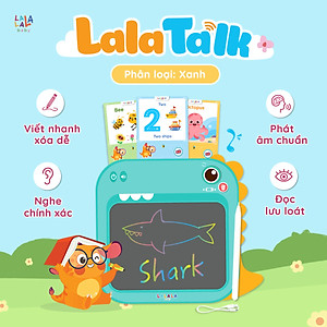 Đồ Chơi Máy Đọc Thẻ Flashcard Song Ngữ Học Tiếng Anh Lalatalk Kết Hợp Bảng Viết Tự Xóa Thông Minh - Lalala Baby