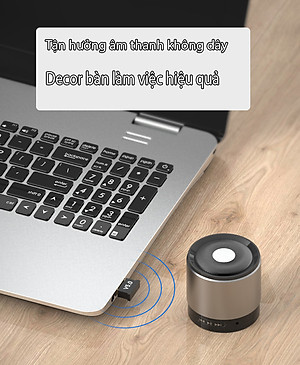 USB BLuetooth 5.0 RiBi USB Dongle - Dùng cho PC, Laptop - Kết nối với tai nghe, loa bluetooth, chuột không dây, gamepad - Hàng chính hãng