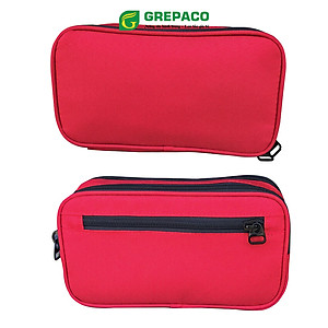 Túi Hộp Đựng Bút Viết Grepaco Bằng Vải Bố Canvas Tote Đẹp Nhiều Ngăn Size Lớn Đa Năng Dành Cho Học Sinh, Sinh Viên, Dân Văn Phòng Đựng Dụng Cụ Đồ Dùng Học Tập, Mỹ Phẩm, Phụ Kiện Đồ Cá Nhân – Hàng Chính Hãng