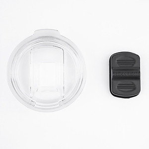 Ly Giữ Nhiệt Nắp Trượt Chống Tràn Rinfere - Tặng Kèm Ống Hút Không Gỉ, Dụng Cụ Vệ Sinh Ông Hút (590ml)