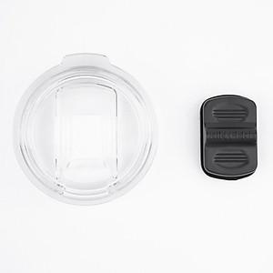 Ly Giữ Nhiệt Nắp Trượt Chống Tràn Rinfere - Tặng Kèm Ống Hút Không Gỉ, Dụng Cụ Vệ Sinh Ông Hút (590ml)