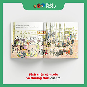 Truyện Ehon bé 3-4-5 tuổi - Cô cá Seitouchi Taiko muốn đi dự tiệc