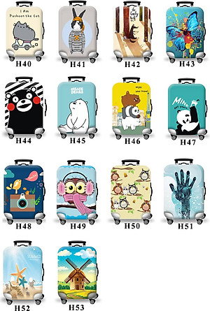 Túi bọc bảo vệ vali 3-CHU-GAU (Size L)