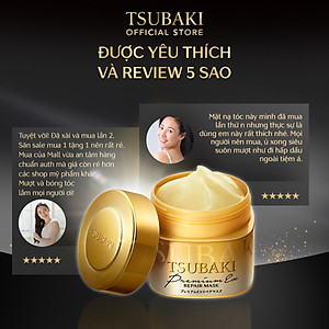 Mặt Nạ Tóc Cao Cấp Phục Hồi Hư Tổn TSUBAKI (180g)