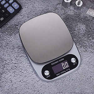 Cân Tiểu Ly Điện Tử Nhà Bếp Mini Định Lượng 1g - 10kg, Cân Tiểu Li Làm Bánh Độ Chính Xác Cao