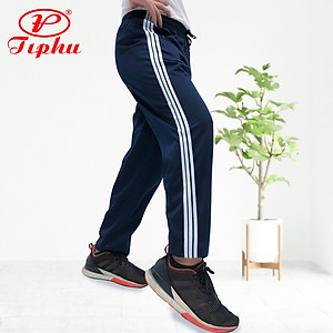 Quần thể dục 3 sọc, đồng phục thể thao các cấp, chất liệu thun cotton co giãn, hút mồ hôi rất tốt, bigsize, Amazing