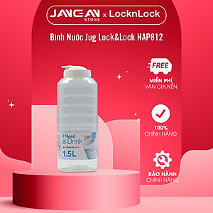 Bình Nước Lock&Lock HAP812 1,5L (Trắng) - Hàng Chính Hãng