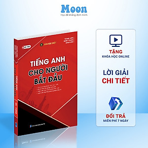 Combo Sách Học Tiếng Anh Giao Tiếp Cơ Bản Cho Người Mới Bắt Đầu moonbook