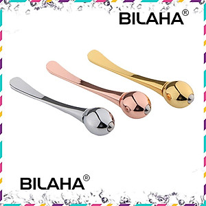 Combo Máy Massage Rung Mặt Vline, Giảm Bọng Mắt Gold 24k + Cây Lăn Giảm Thâm Quầng Mắt Mini (Có Hàng Sẵn) - MASA1036