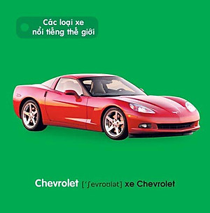 Sách Bé Yêu Đi Mẫu Giáo - Các Loại Xe Ô Tô