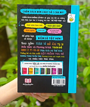 Sách Sổ Tay Toán Học - Tổng Hợp Kiến Thức Toán Học Từ Toán Lớp 4 Đến Toán Tớp 9