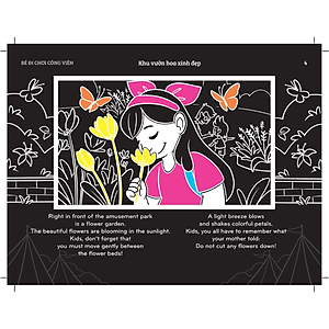 Sách Chiếu Bóng Thần Kỳ - Bé Đi Chơi Công Viên