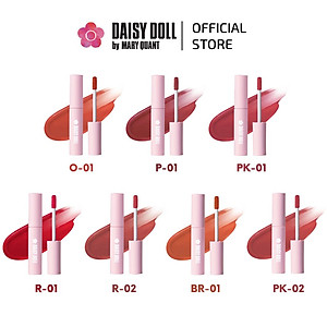 Son Tint Dạng Kem Bóng Daisy Doll By Mary Quant Nhật Bản Cho Đôi Môi Mọng Nước, Căng Mướt R-02 Terracotta Red 5g