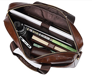 Túi xách nam da bò thật - túi xách nam da bò thật cao cấp ( 15,6")