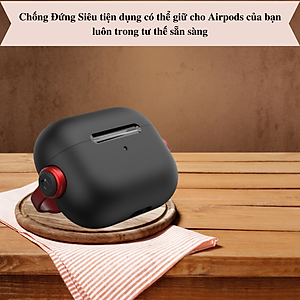 Ốp Bảo Vệ Dành Cho Airpods Pro 2 / Airpods 3, Kai.N Mp3 Case - Hàng Chính Hãng